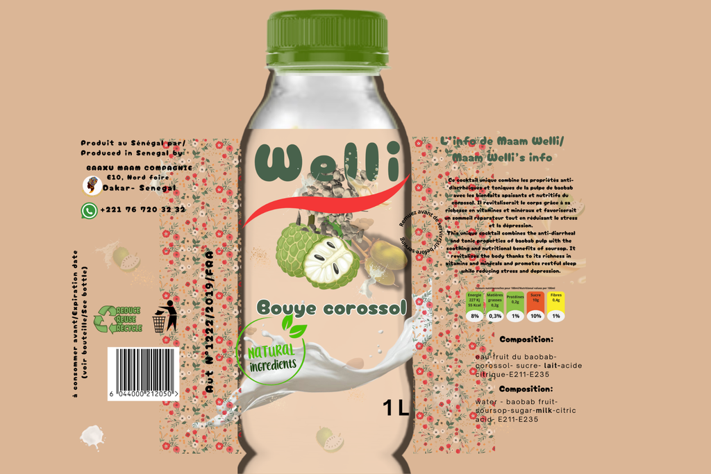 JUS BOUYE-COROSSOL WELLI 1L 