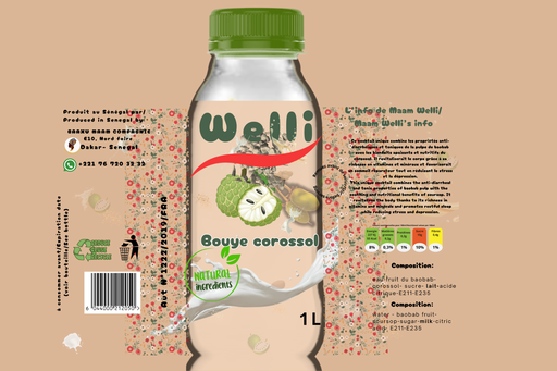 JUS BOUYE-COROSSOL WELLI 1L 